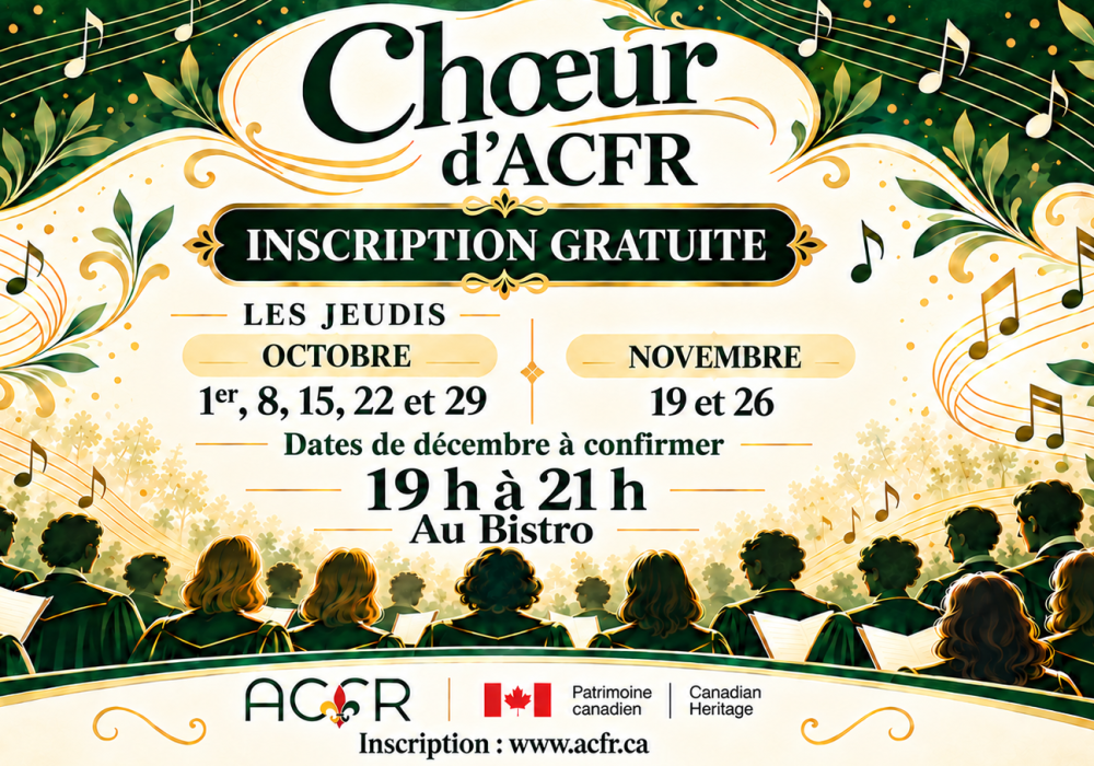 Chorale Choeur d’ACFR